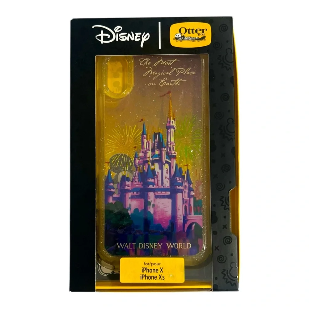 Disney Otterbox Magic Kingdom Castle Apple IPhone X/XS Cellphone Case NEW